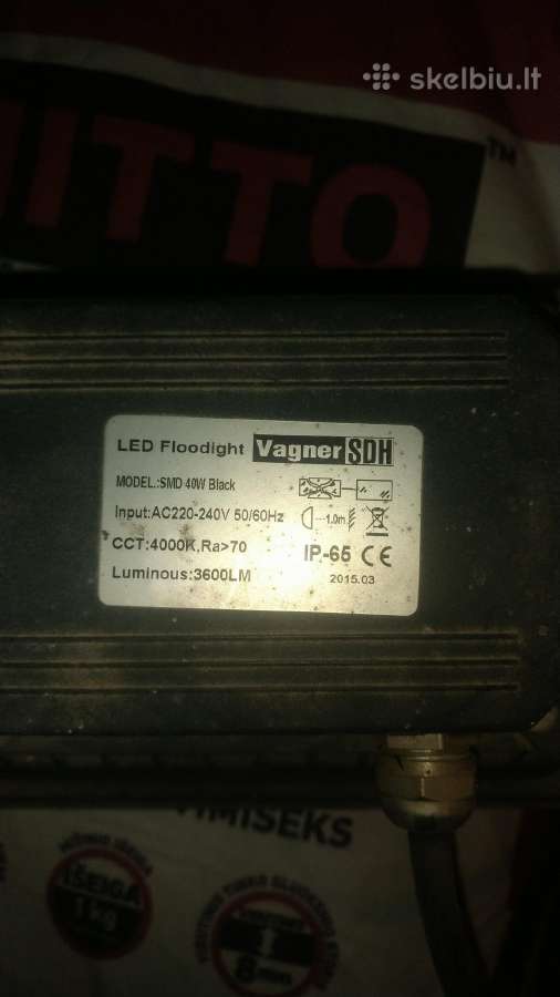 Lauko LED liampa - nuotraukos Nr. 2
