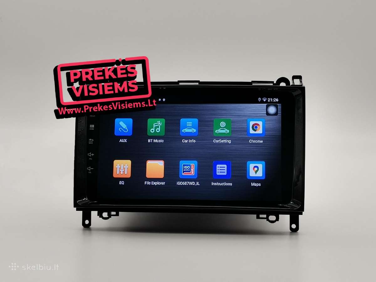 MB Sprinter/VW Crafter android multimedija (06-16) - nuotraukos Nr. 2