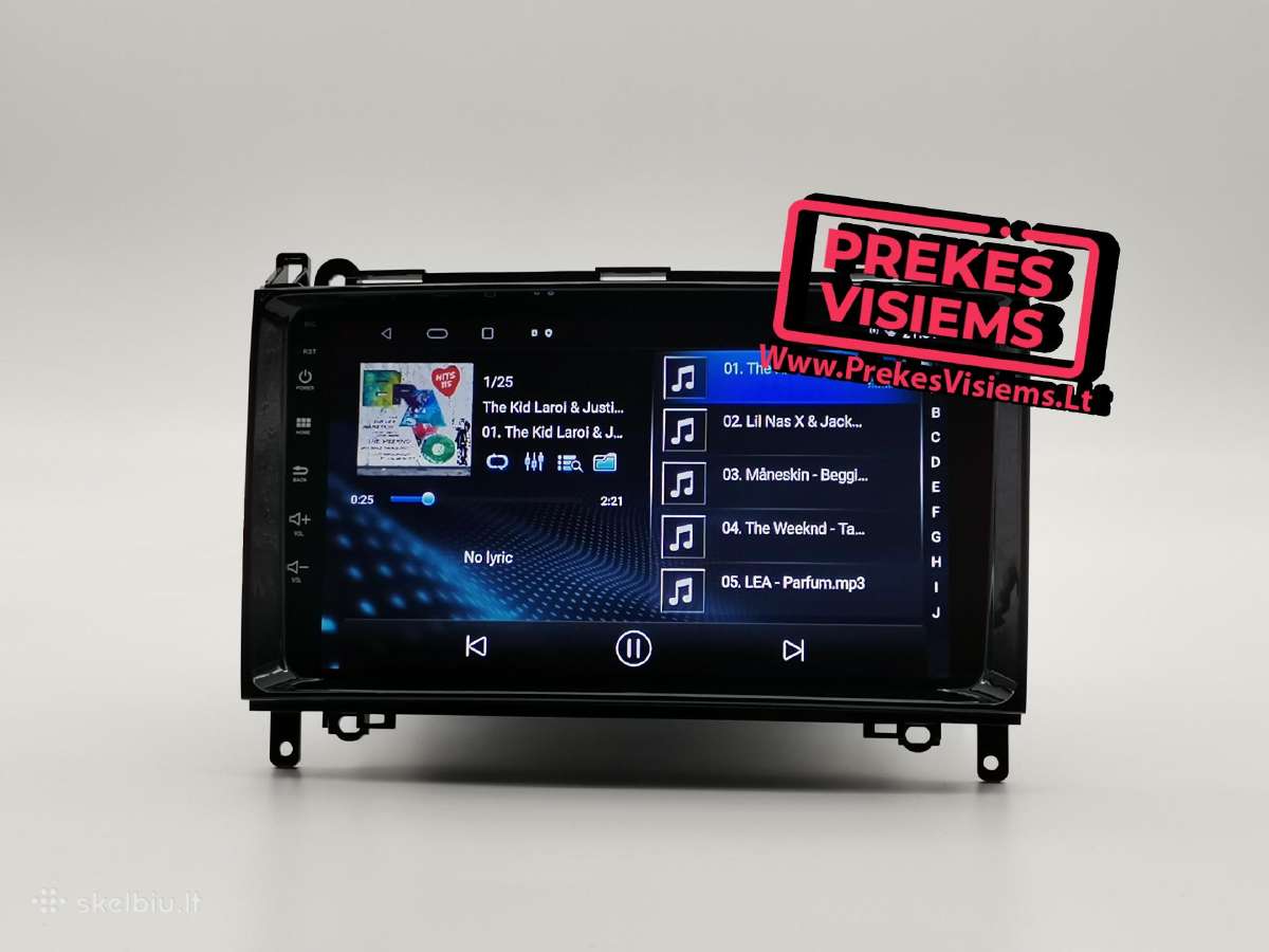 MB Sprinter/VW Crafter android multimedija (06-16) - nuotraukos Nr. 9