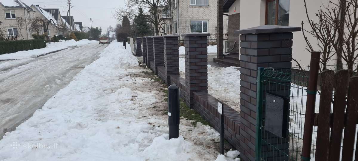 Klinkerio imitacijos stulpai - nuotraukos Nr. 9