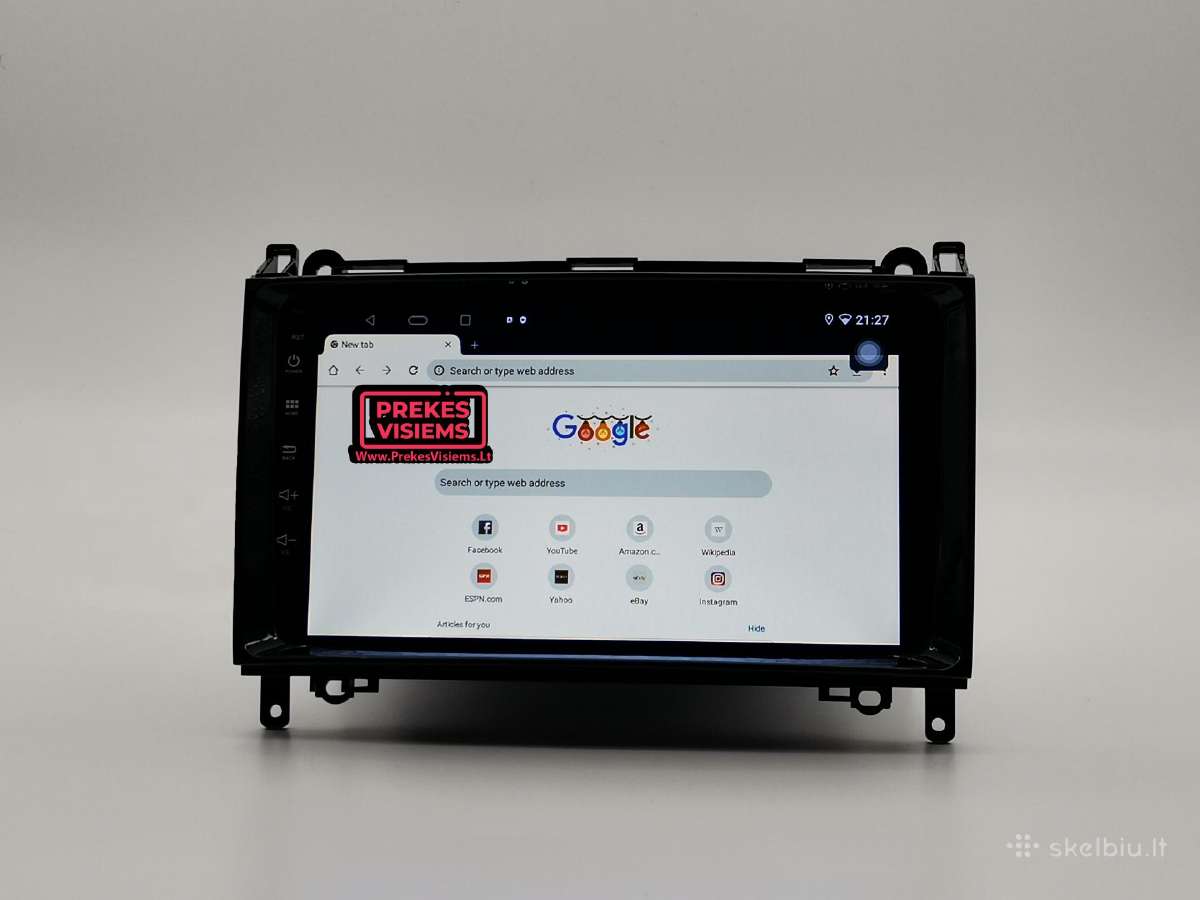 MB Sprinter/VW Crafter android multimedija (06-16) - nuotraukos Nr. 5