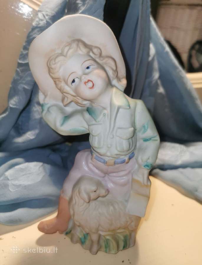 Skulptūrėlės, grafinas,chokin, senovinė dėžutė
