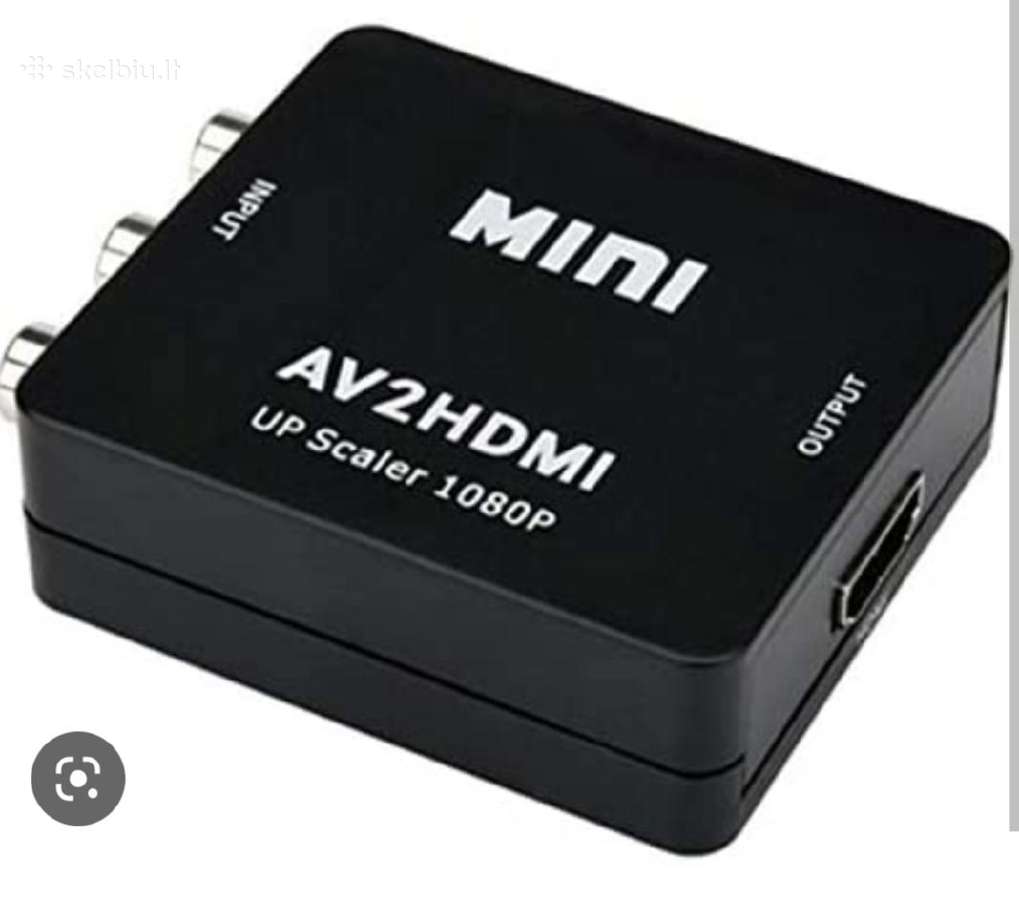 Šakotuvas, Hdmi į AV, AV į Hdmi keitiklis
