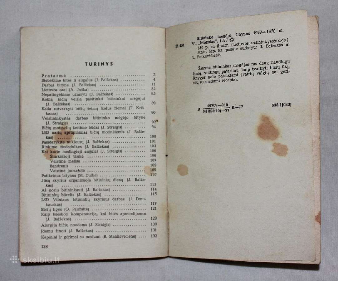 Bitininko mėgėjo žinynas 1977-1978 m. - nuotraukos Nr. 7