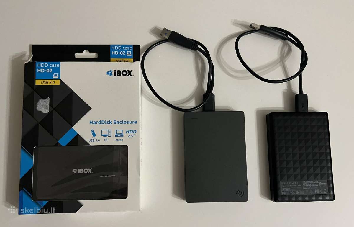 Isoriniai kietieji diskai/500gb/1tb/2tb - nuotraukos Nr. 2