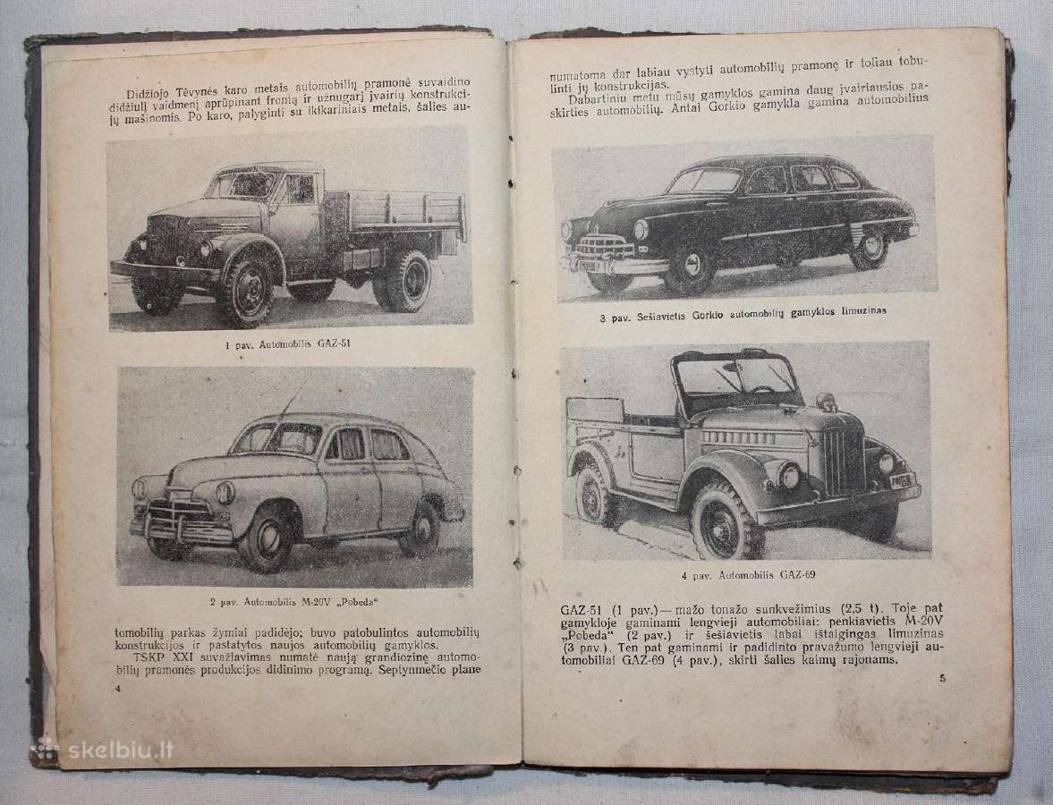 Mašinų mokslo pagrindai Automobilis knyga 1960m. - nuotraukos Nr. 3