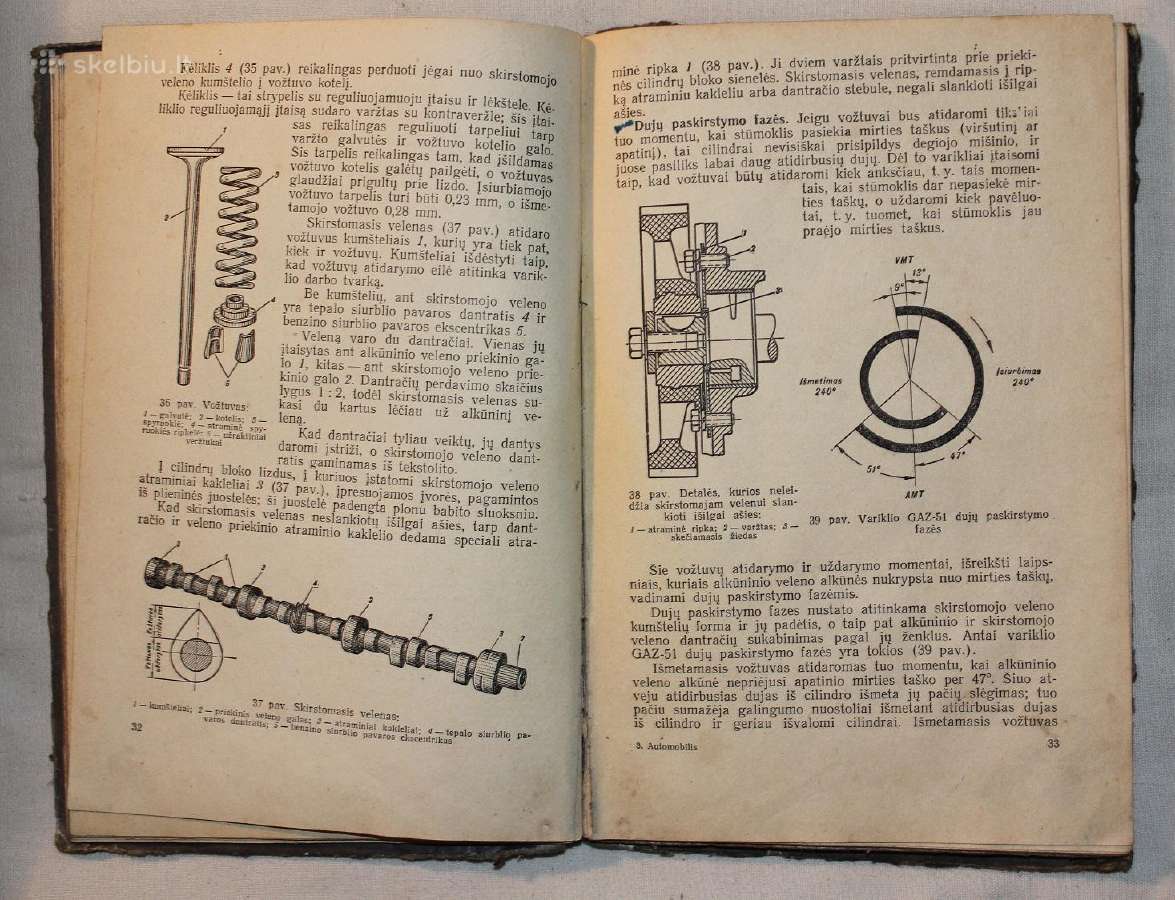 Mašinų mokslo pagrindai Automobilis knyga 1960m. - nuotraukos Nr. 9