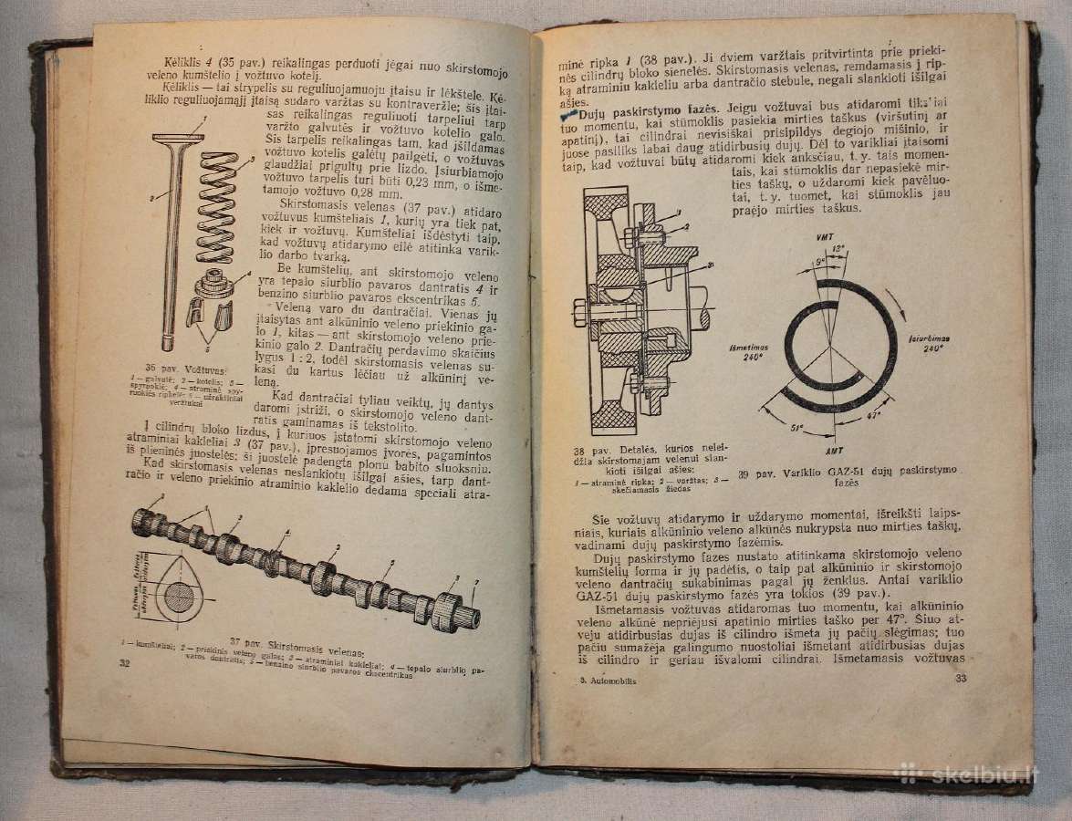 Mašinų mokslo pagrindai Automobilis knyga 1960m. - nuotraukos Nr. 9