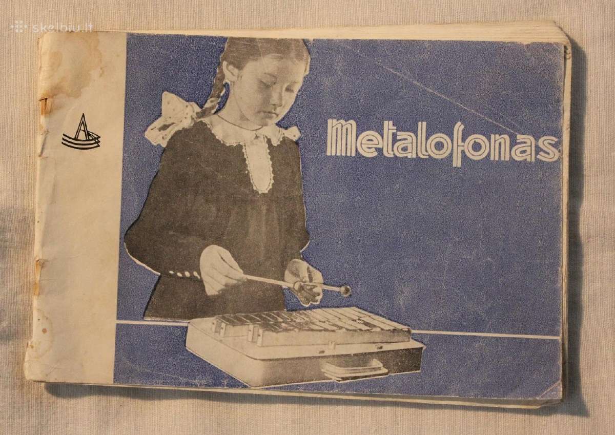 Metalofonas instrumento instrukcija 1973m. Vilnius