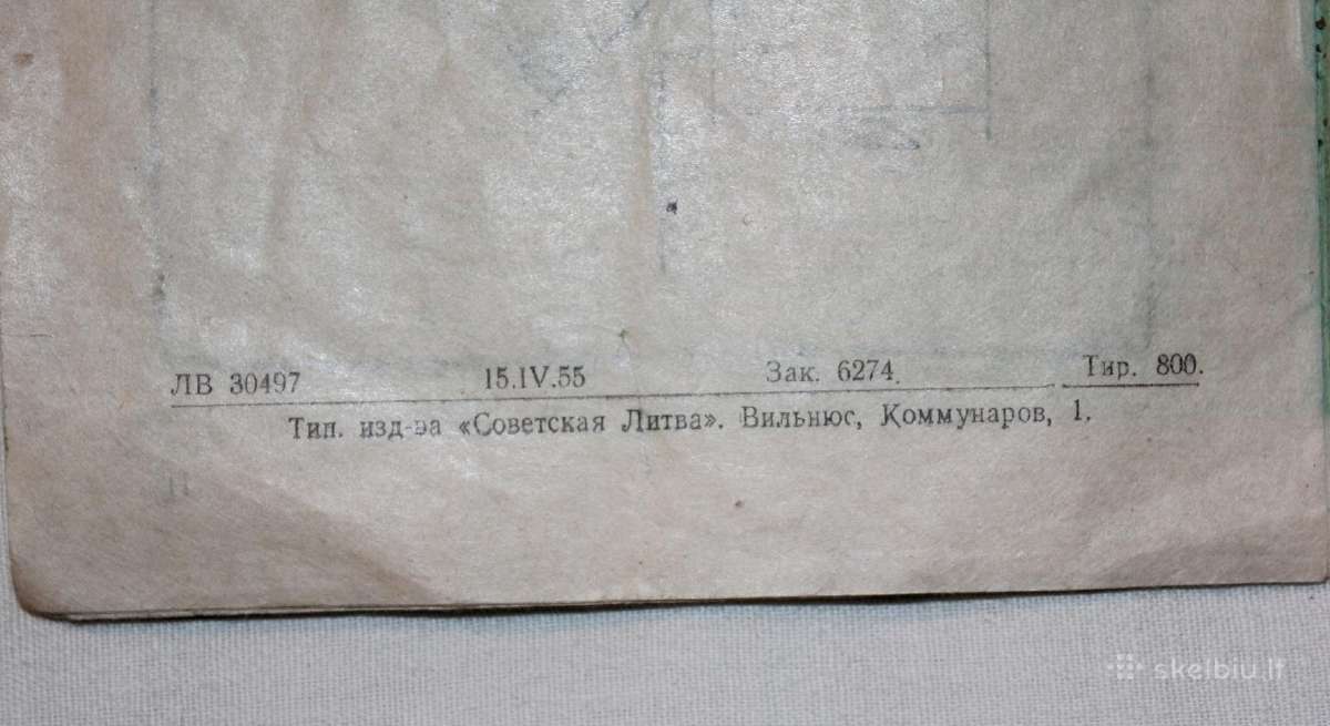 Dažymo pulto 0-11 instrukcija Vilnius 1955 m - nuotraukos Nr. 10