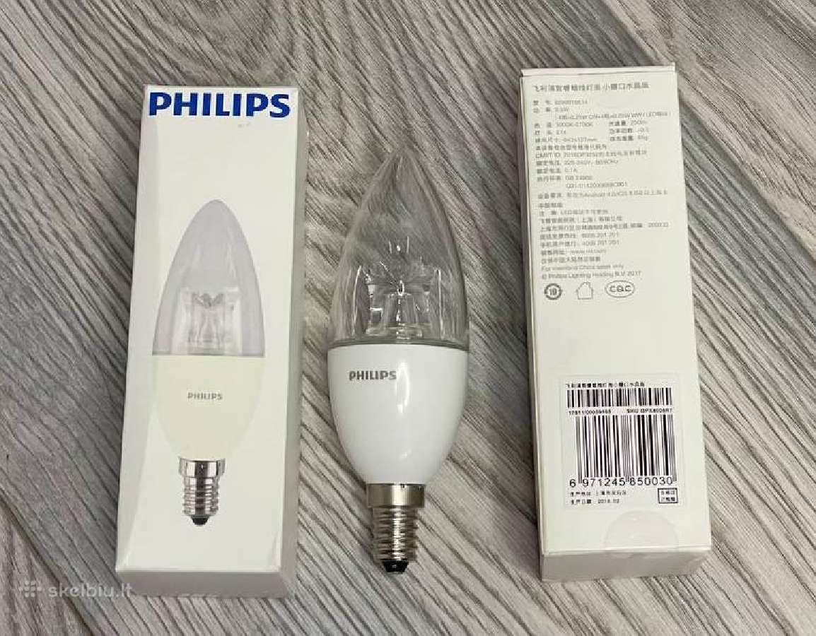 Philips Smart WiFi Candle Bulb E14
