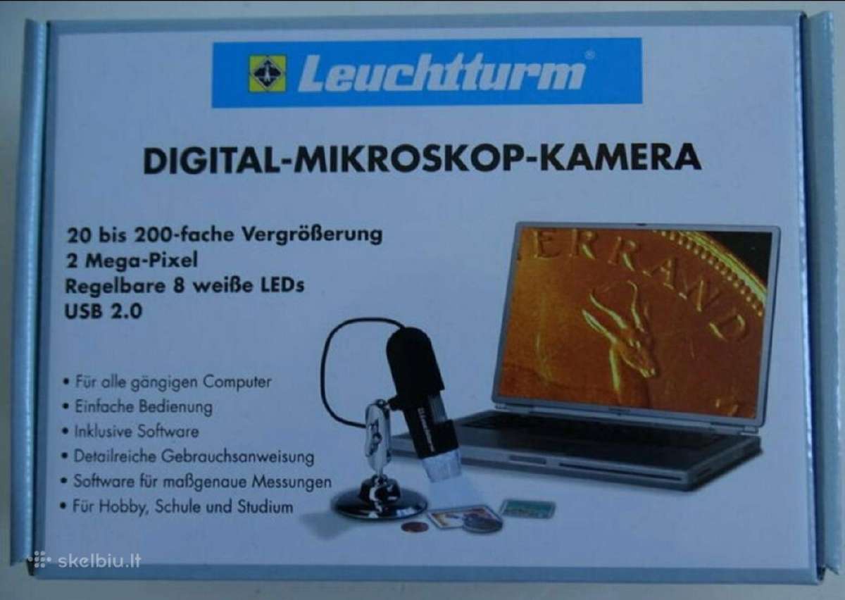 Mikroskopas-kamera Leuchtturm