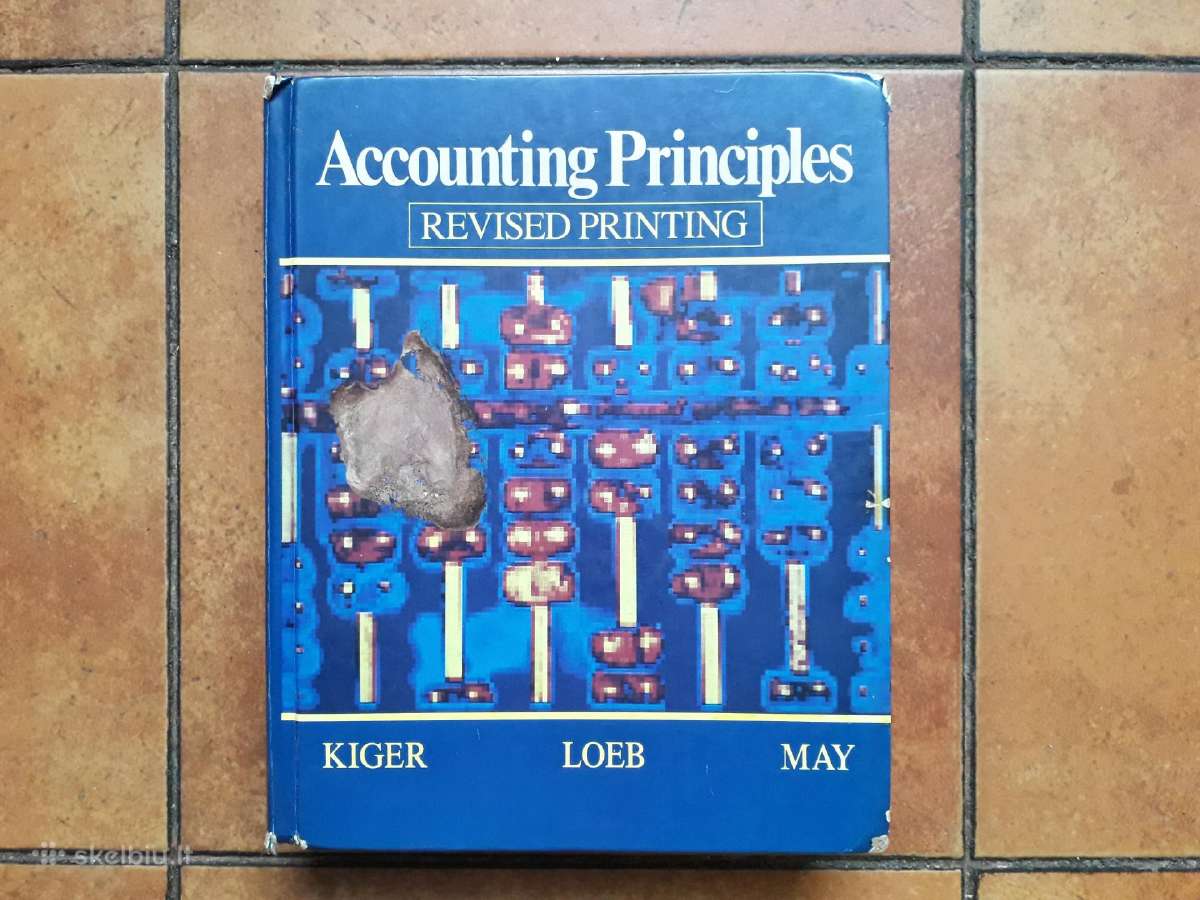 "Accounting Principles" Revised printing 1984 m.