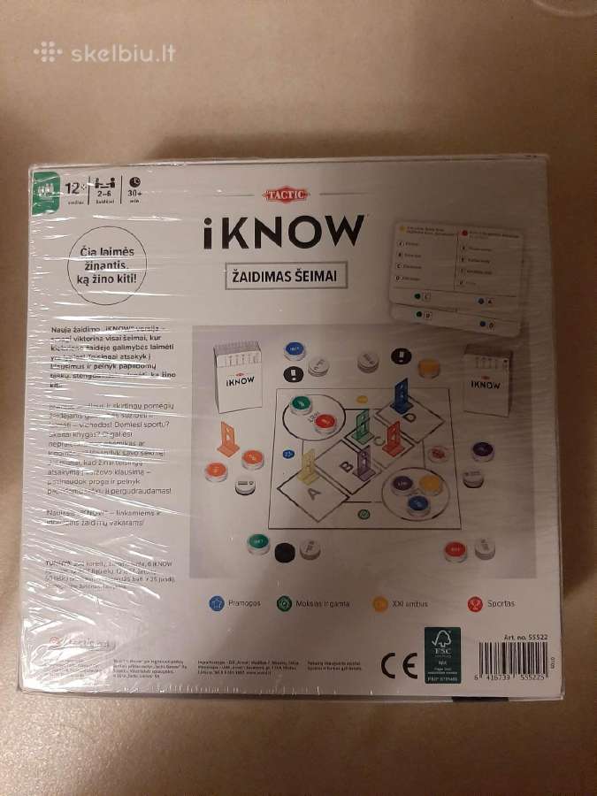 Stalo žaidimas šeimai I Know - nuotraukos Nr. 2