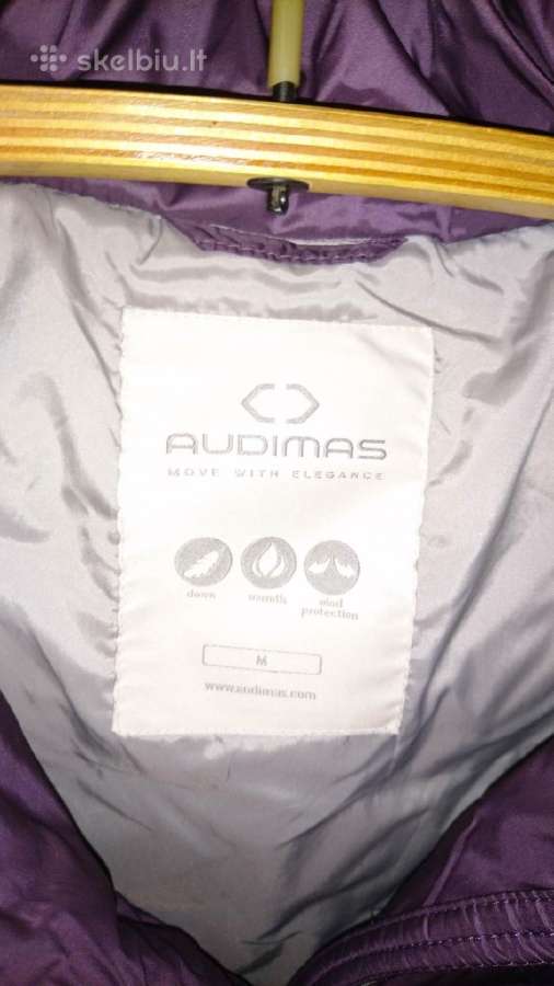 Audimas moteriškas pūkinė striukė - nuotraukos Nr. 2