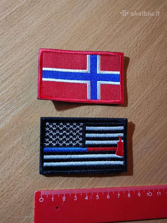 Parduodu Norvegijos ir Usa vėliavukus