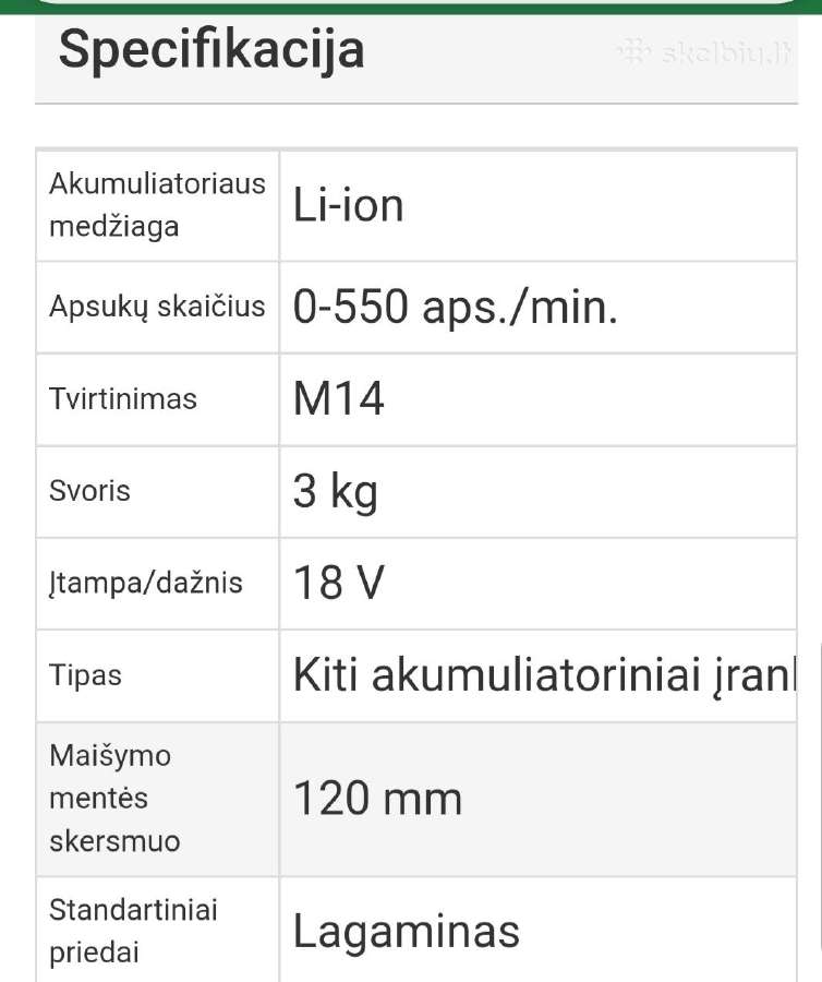Millwoke M18 ledo grąžtams - nuotraukos Nr. 10