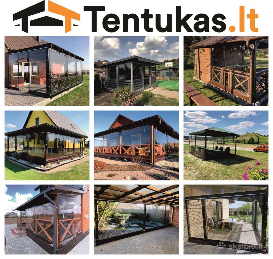 Skaidrus Pvc permatomas tentas iš pirmų rankų - nuotraukos Nr. 4