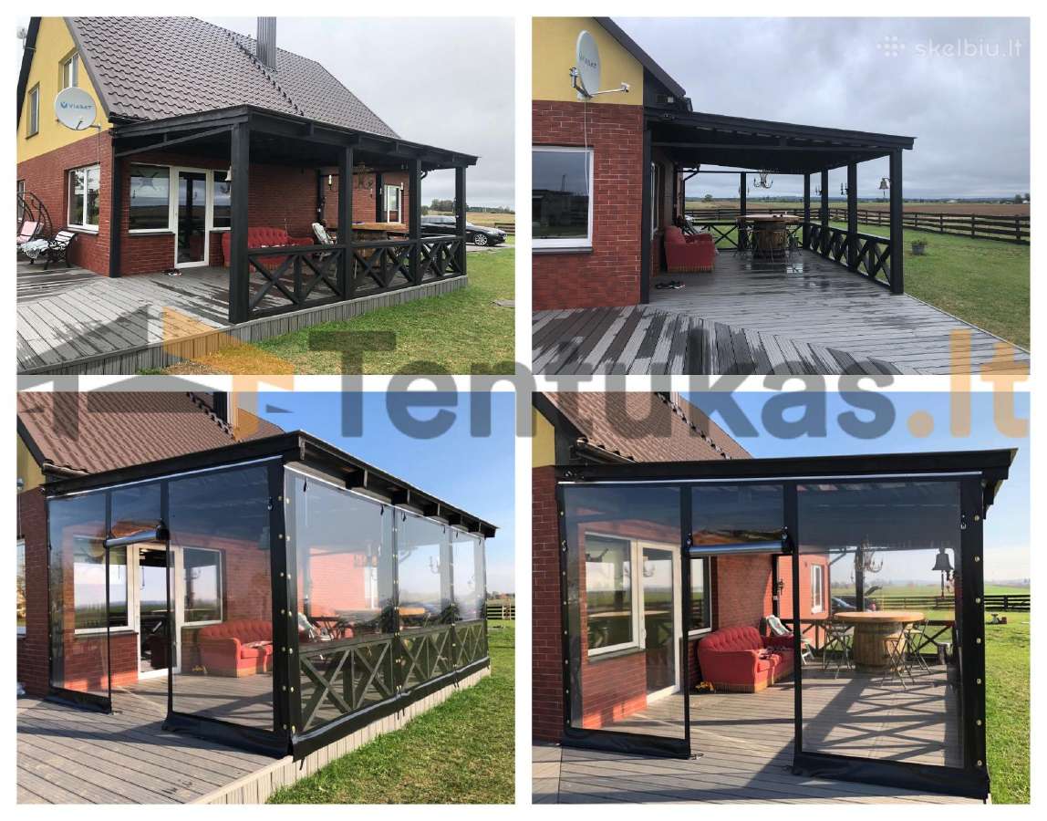 Skaidrus Pvc permatomas tentas iš pirmų rankų - nuotraukos Nr. 10