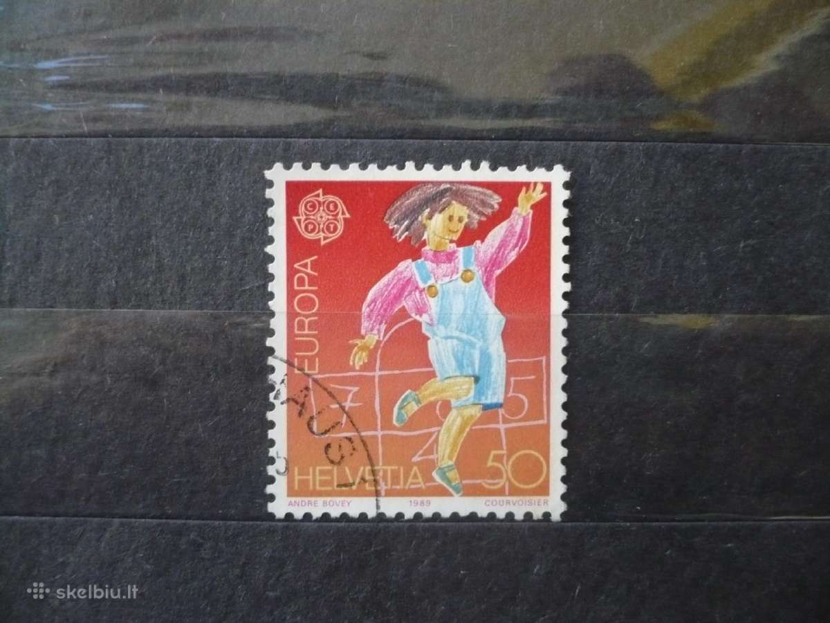 1989 m. Europa pašto ženklai – Vaikų žaidimai