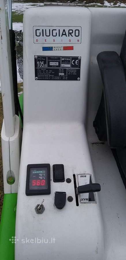 Etesia hydro124d s Traktorius Zoliapjove Diesel - nuotraukos Nr. 14