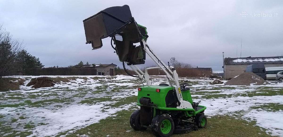 Etesia hydro124d s Traktorius Zoliapjove Diesel - nuotraukos Nr. 8