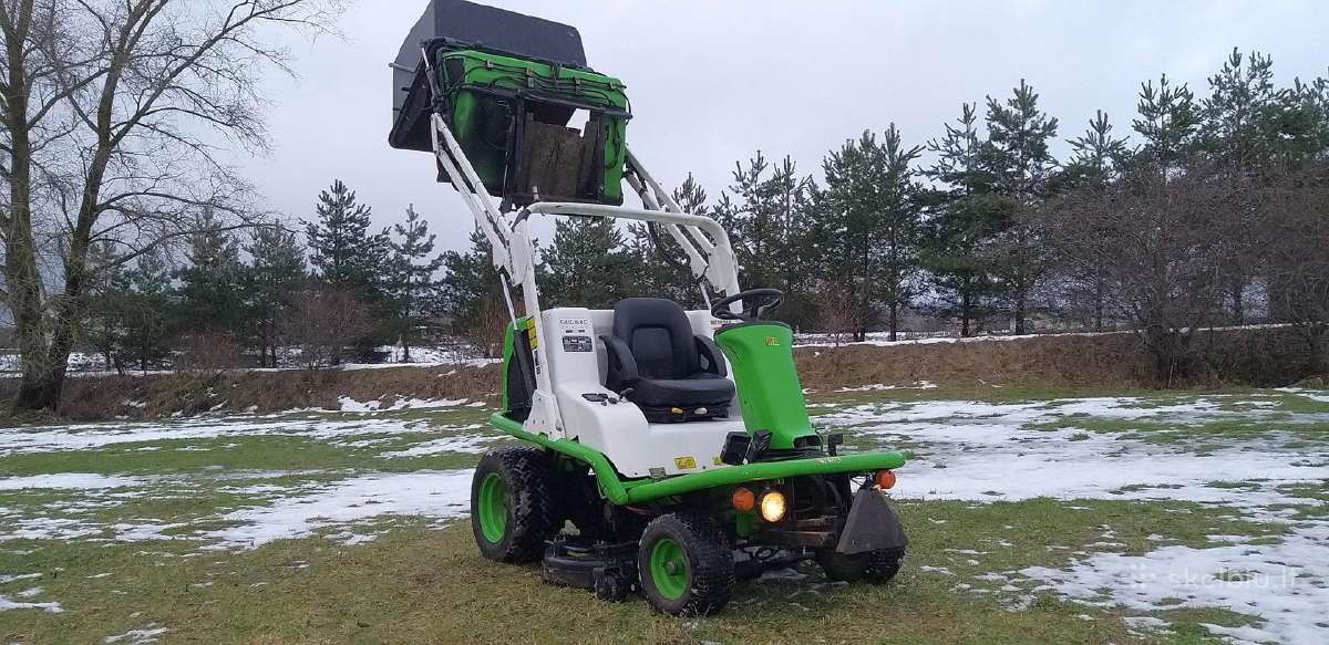 Etesia hydro124d s Traktorius Zoliapjove Diesel