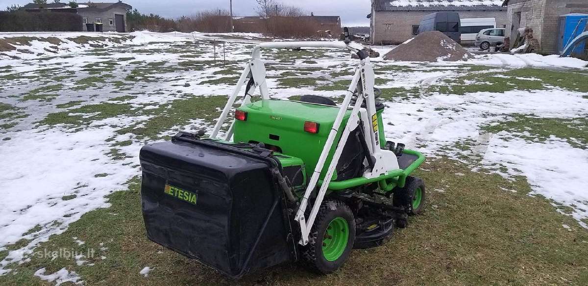 Etesia hydro124d s Traktorius Zoliapjove Diesel - nuotraukos Nr. 4