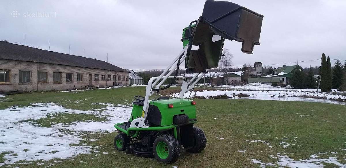 Etesia hydro124d s Traktorius Zoliapjove Diesel - nuotraukos Nr. 5
