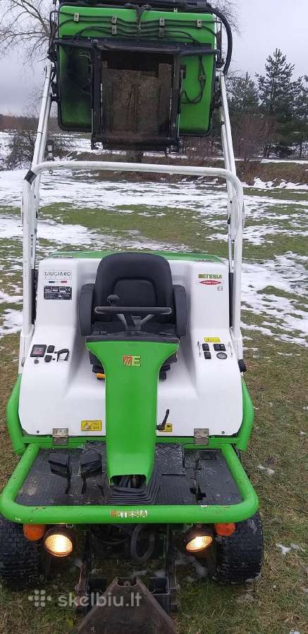 Etesia hydro124d s Traktorius Zoliapjove Diesel - nuotraukos Nr. 9