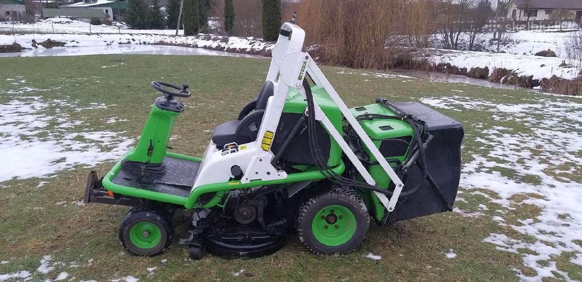 Etesia hydro124d s Traktorius Zoliapjove Diesel - nuotraukos Nr. 12