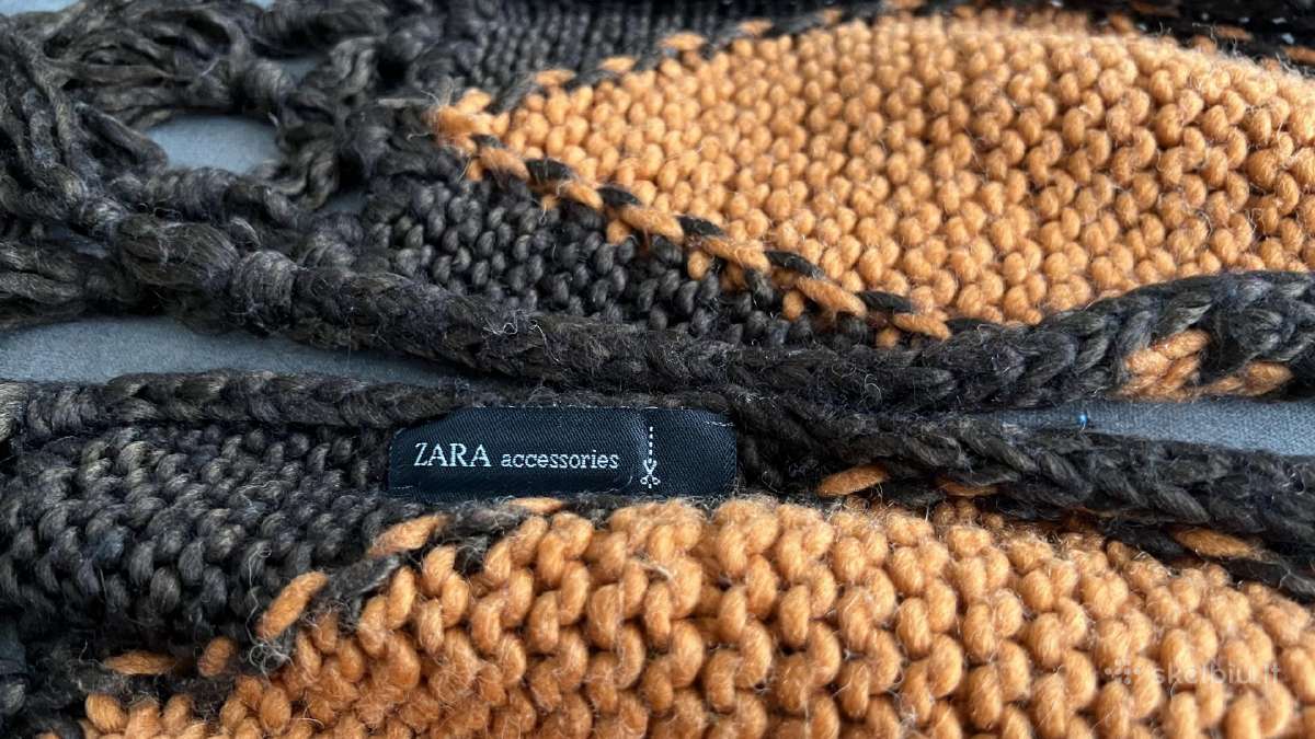 Zara vyriškas megztas šalikas - nuotraukos Nr. 5