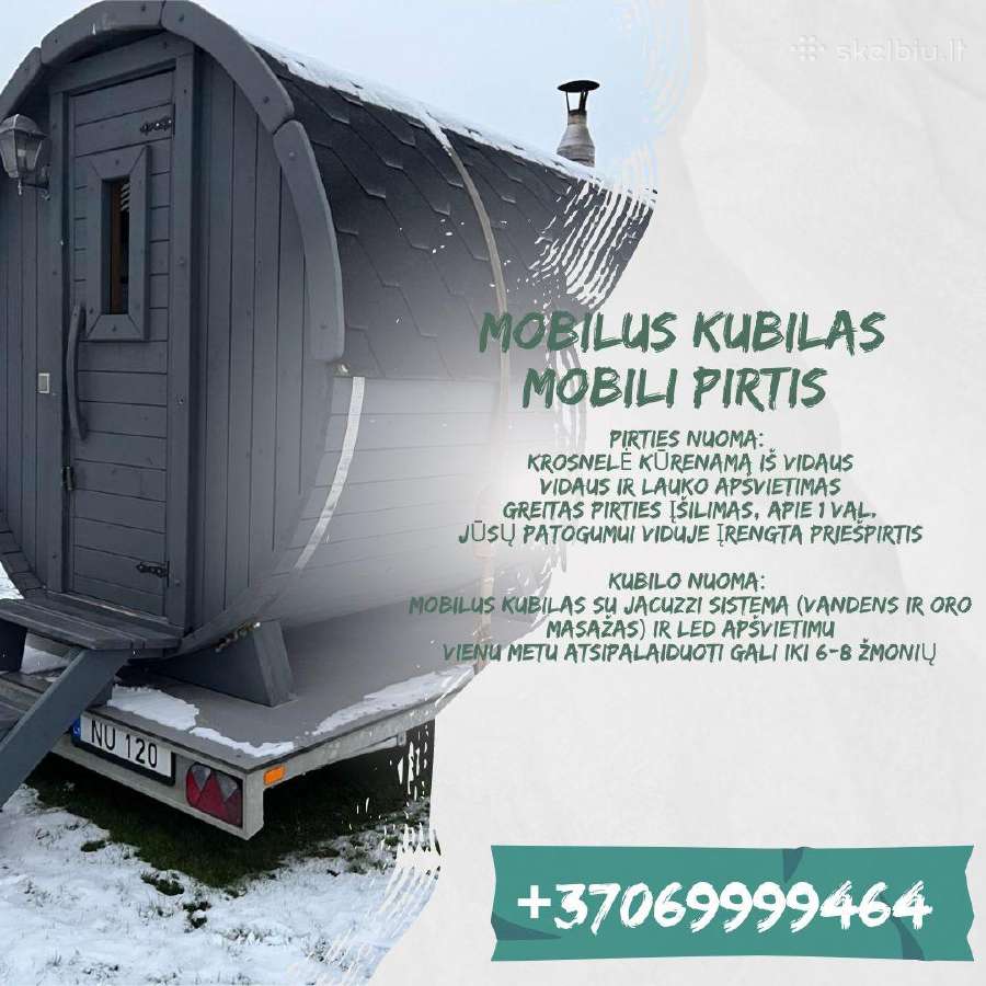 Mobili pirtis ! mobilus Kubilas ! Nuoma - nuotraukos Nr. 21