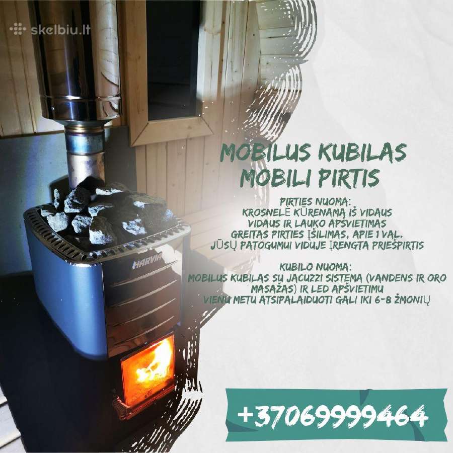 Mobili pirtis ! mobilus Kubilas ! Nuoma - nuotraukos Nr. 28