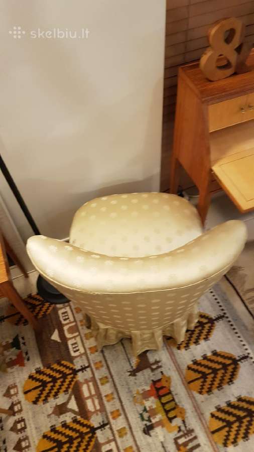 Vintažinis mid century Coctail st. foteliukas - nuotraukos Nr. 5