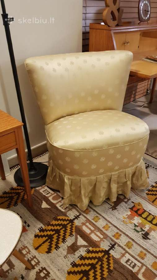 Vintažinis mid century Coctail st. foteliukas - nuotraukos Nr. 6