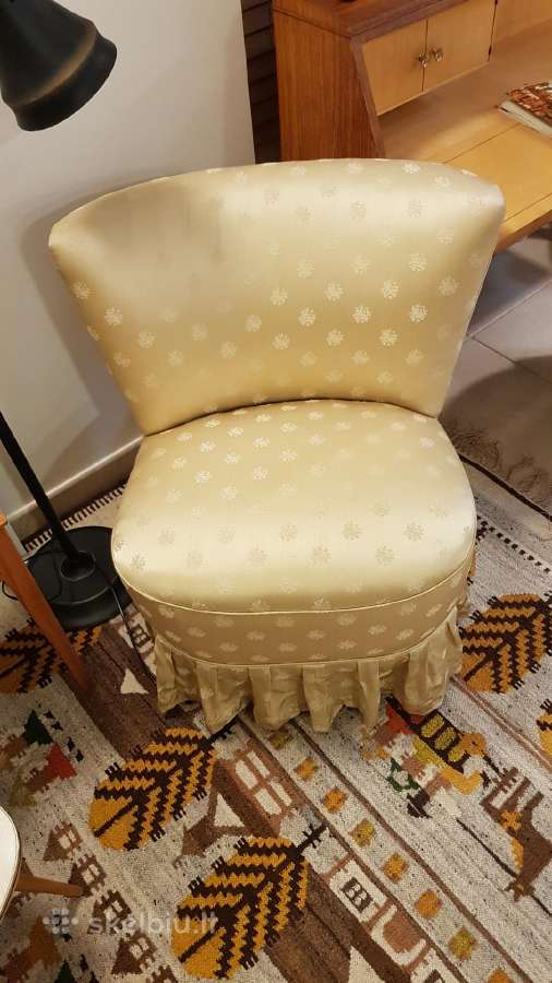 Vintažinis mid century Coctail st. foteliukas - nuotraukos Nr. 17