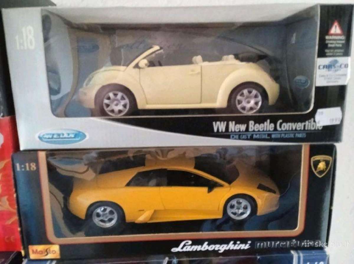 Parduodami modeliai 1:18 mastelio, nauji pakuotėse - nuotraukos Nr. 3