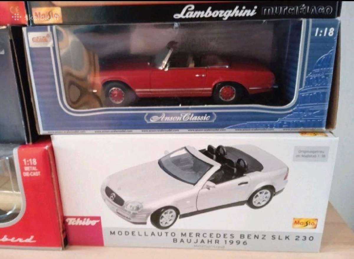 Parduodami modeliai 1:18 mastelio, nauji pakuotėse - nuotraukos Nr. 4