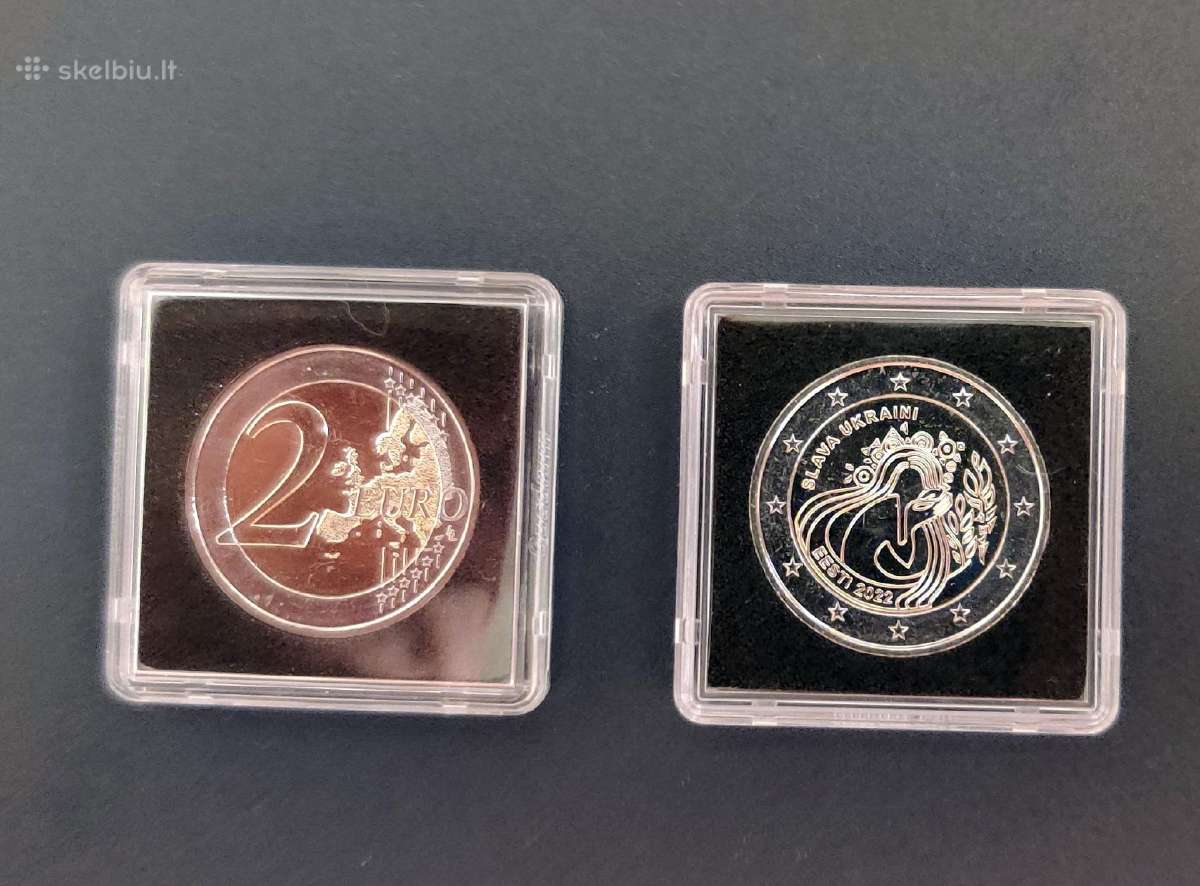 2 euro proginės monetos, Lv, Est, Lt - nuotraukos Nr. 7