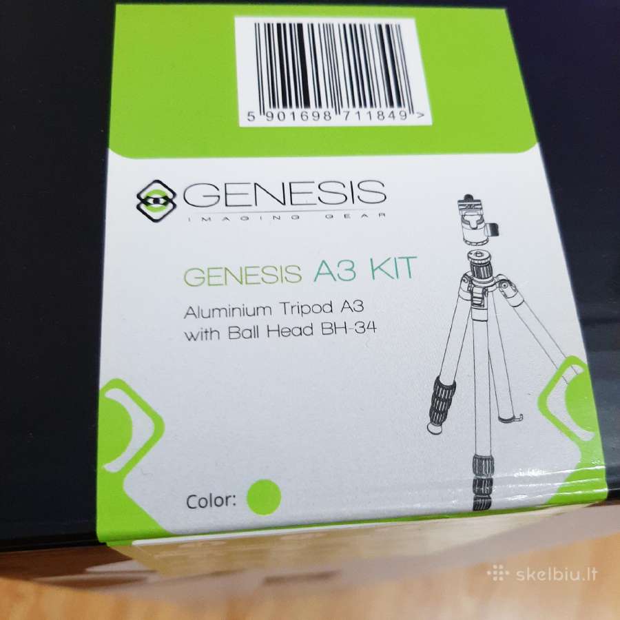 Genesis trikojis Base A3 su Bh34 Kit galva - nuotraukos Nr. 13