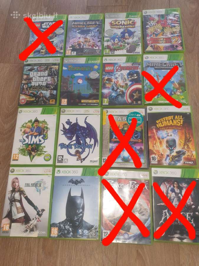 Xbox 360 zaidimai - nuotraukos Nr. 2
