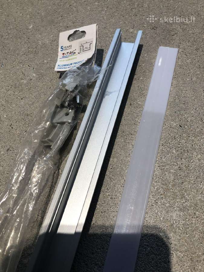 Parduodu LED V-tac 2m. aliuminio profilius - nuotraukos Nr. 3