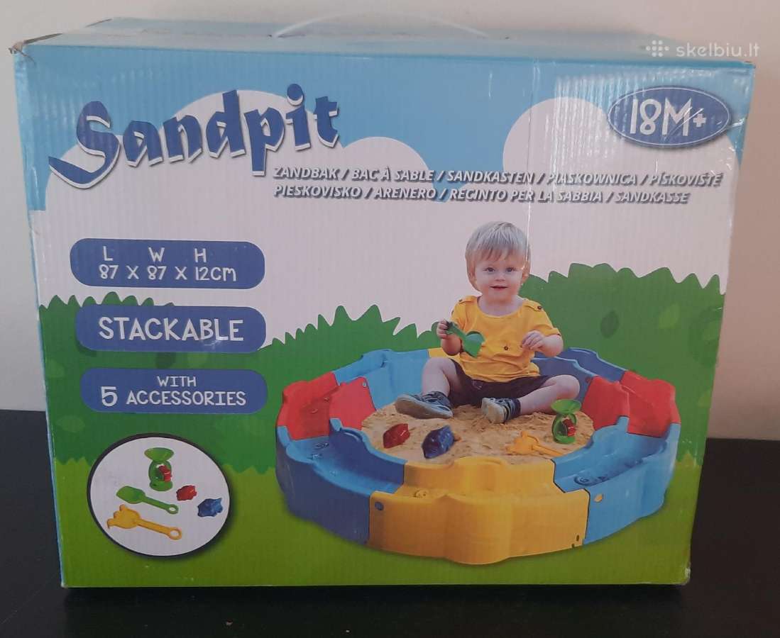 Smėlio dėžė modulinė - nuotraukos Nr. 2