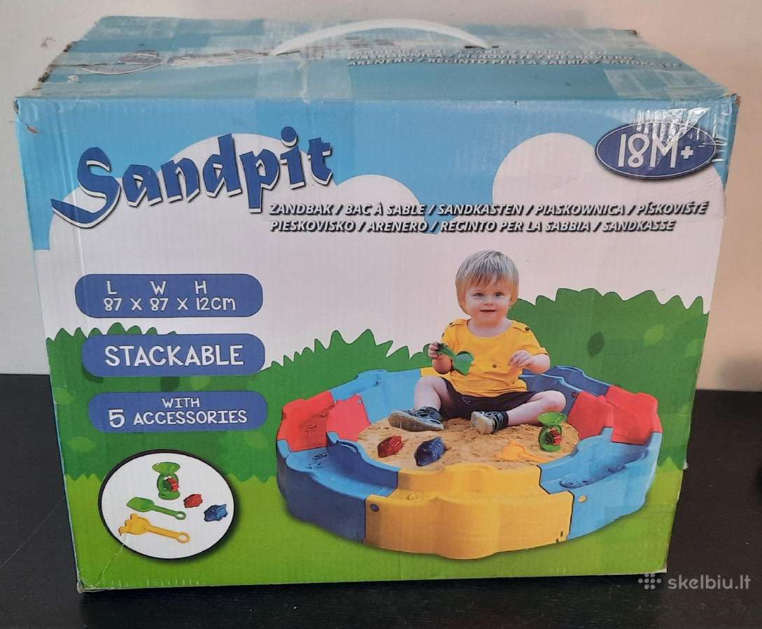 Smėlio dėžė modulinė - nuotraukos Nr. 5