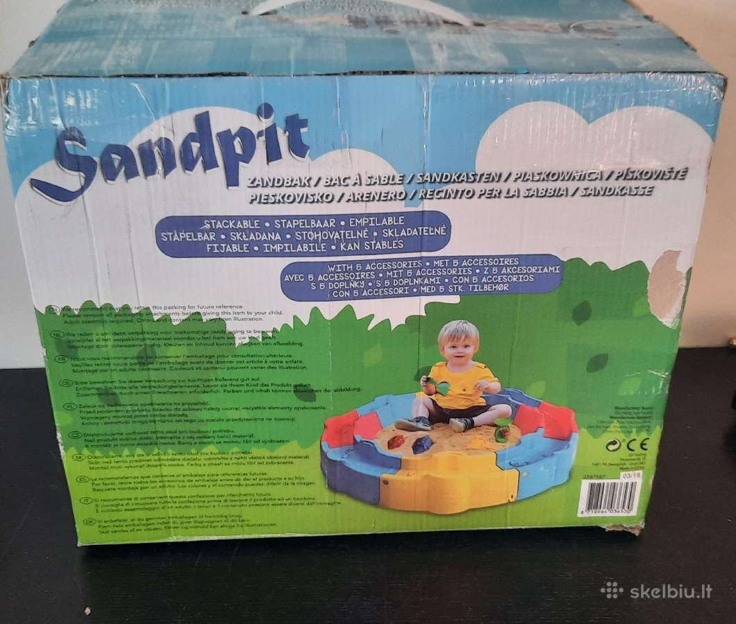 Smėlio dėžė modulinė - nuotraukos Nr. 8