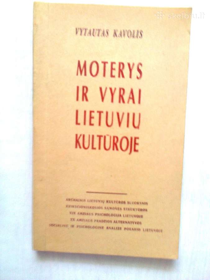 "Moterys ir vyrai lietuvių kultūroje"
