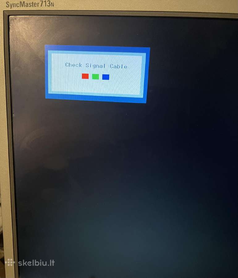 Samsung monitorius Syncmaster 713n - nuotraukos Nr. 2