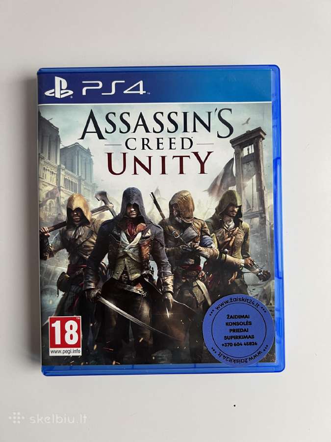 Ps4 zaidimas Assassins Creed Unity