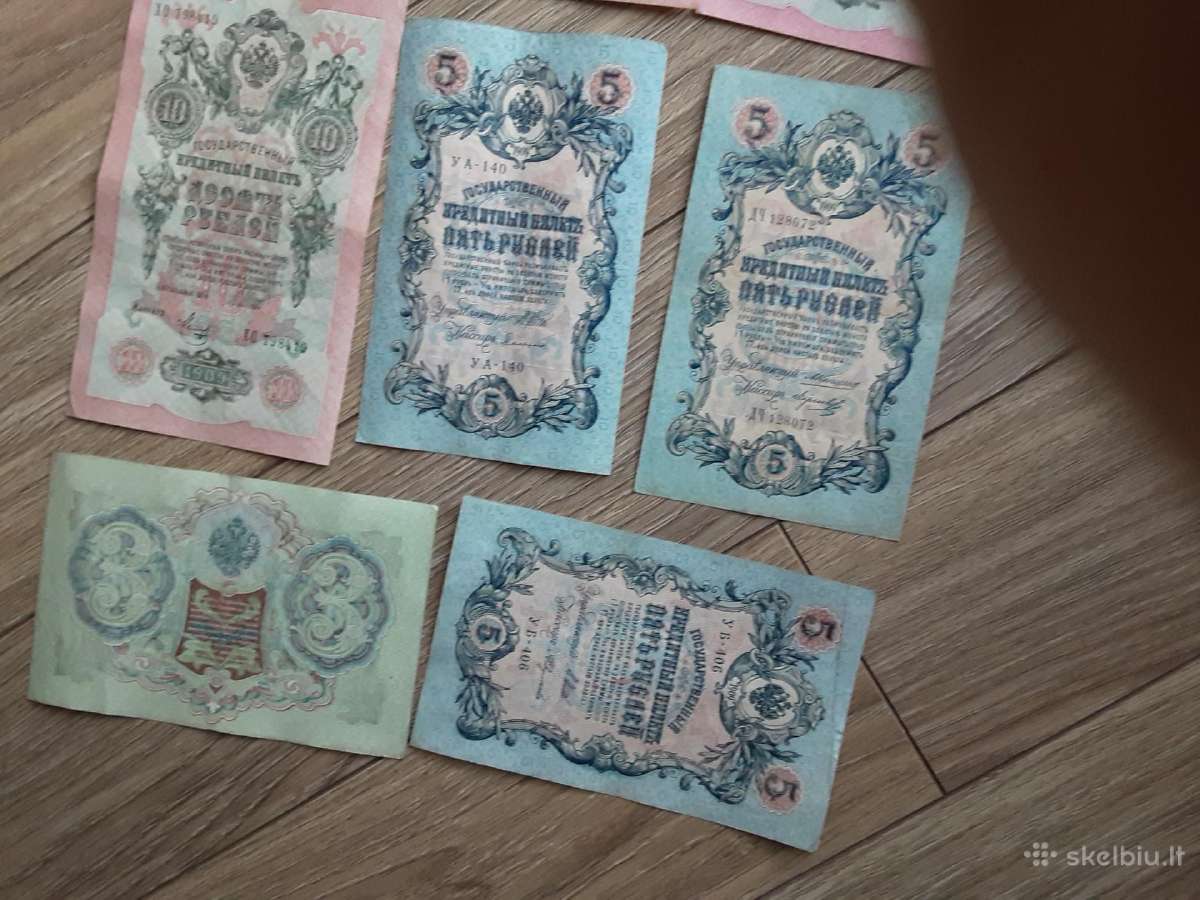 Perku banknotus ivairiais kiekiais